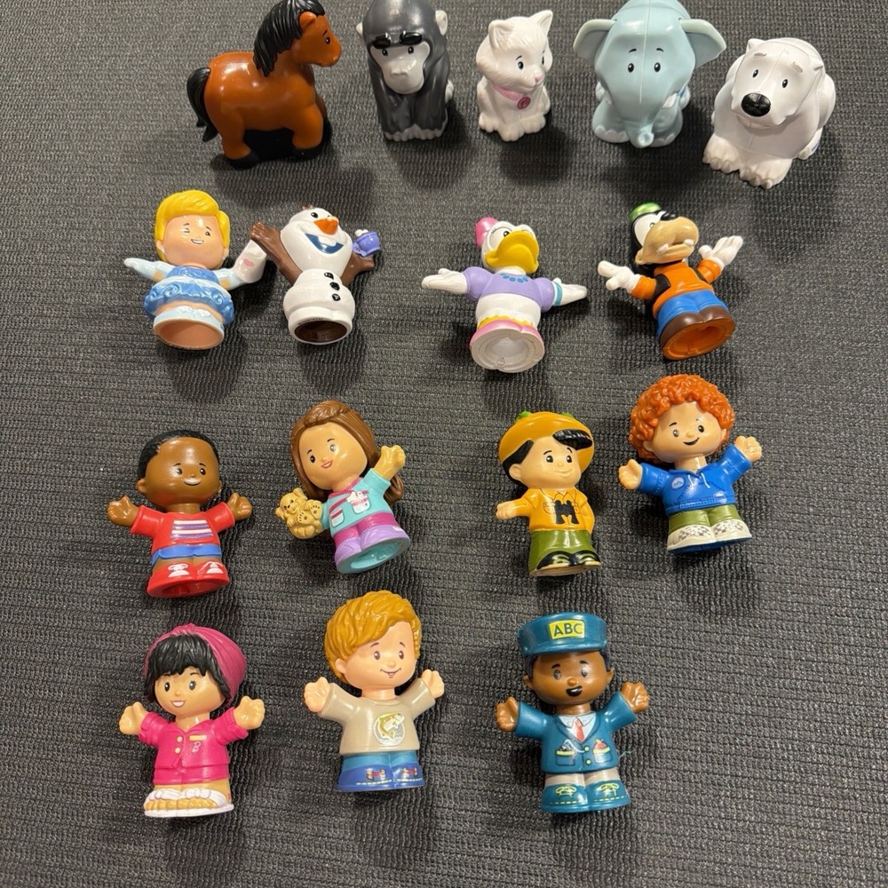16 Fisher Price Little People Zoo Animals Princess Disney